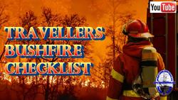 Travellers bushfire checklist